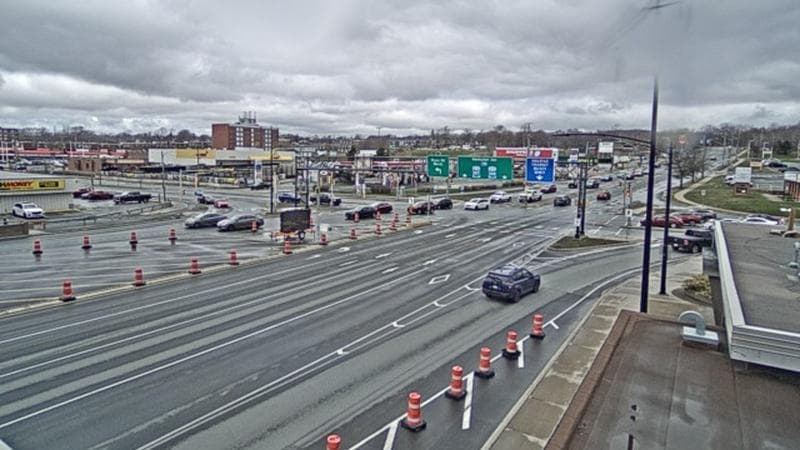 Macdonald Bridge - Halifax bound