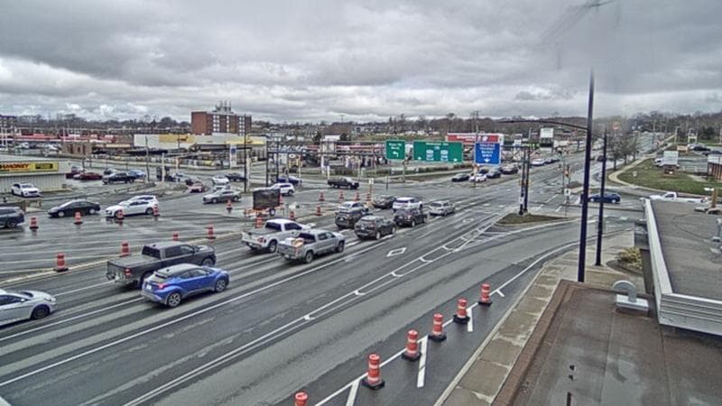 Macdonald Bridge - Halifax bound