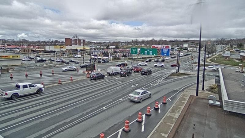Macdonald Bridge - Halifax bound
