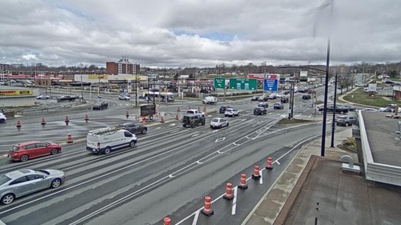Macdonald Bridge - Halifax bound