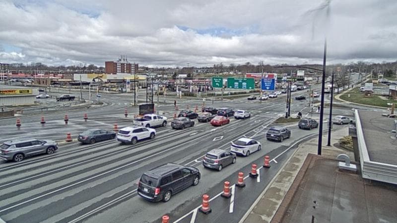 Macdonald Bridge - Halifax bound