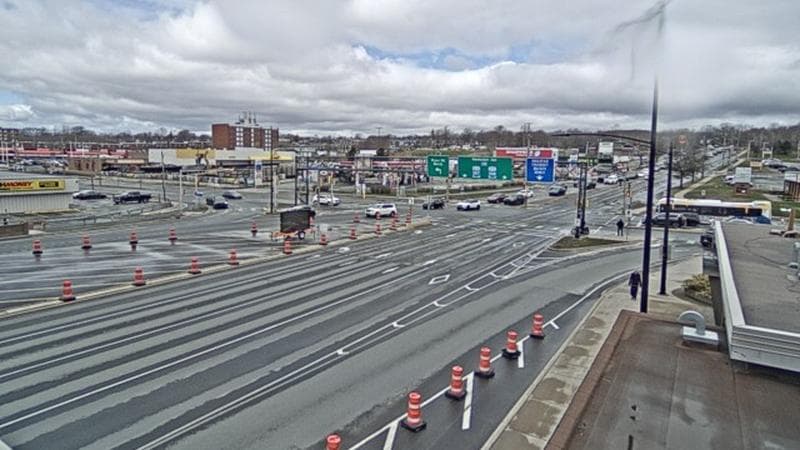 Macdonald Bridge - Halifax bound