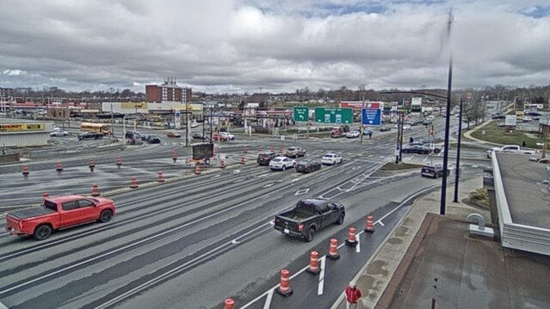 Macdonald Bridge - Halifax bound