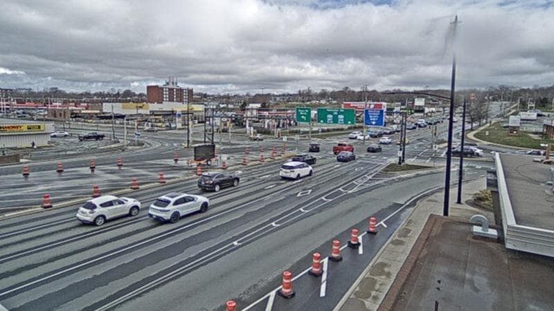 Macdonald Bridge - Halifax bound