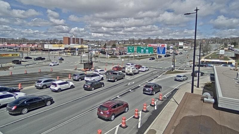 Macdonald Bridge - Halifax bound