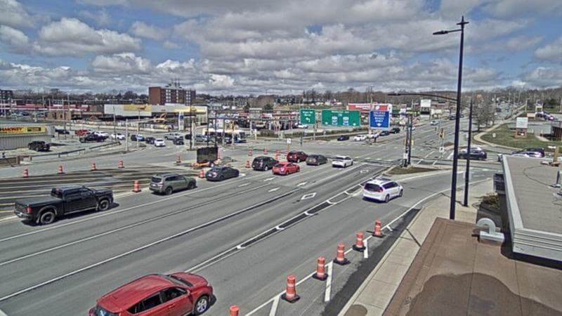 Macdonald Bridge - Halifax bound
