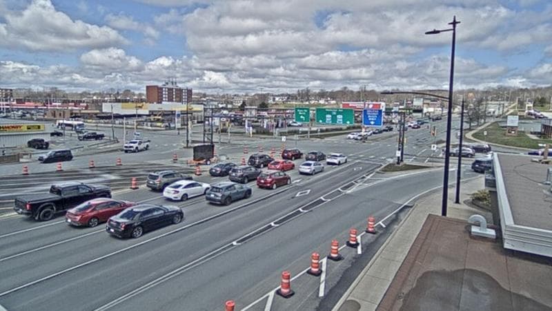 Macdonald Bridge - Halifax bound