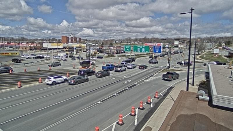 Macdonald Bridge - Halifax bound
