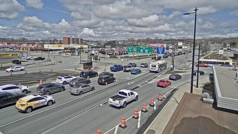 Macdonald Bridge - Halifax bound