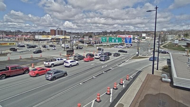 Macdonald Bridge - Halifax bound