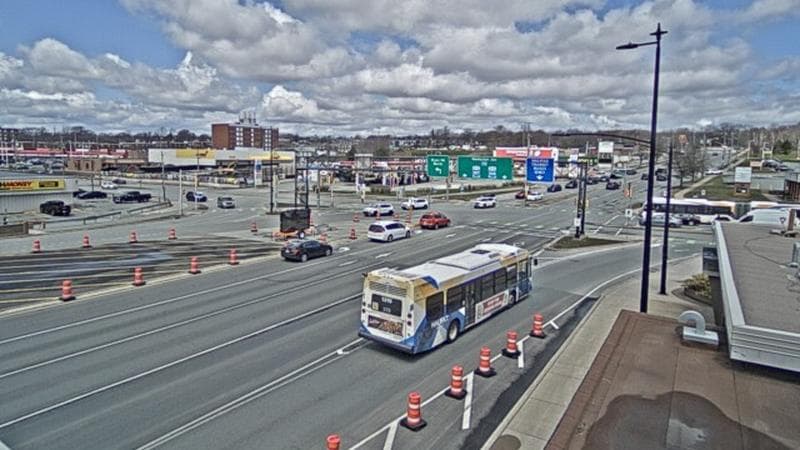 Macdonald Bridge - Halifax bound