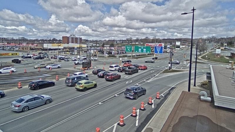 Macdonald Bridge - Halifax bound
