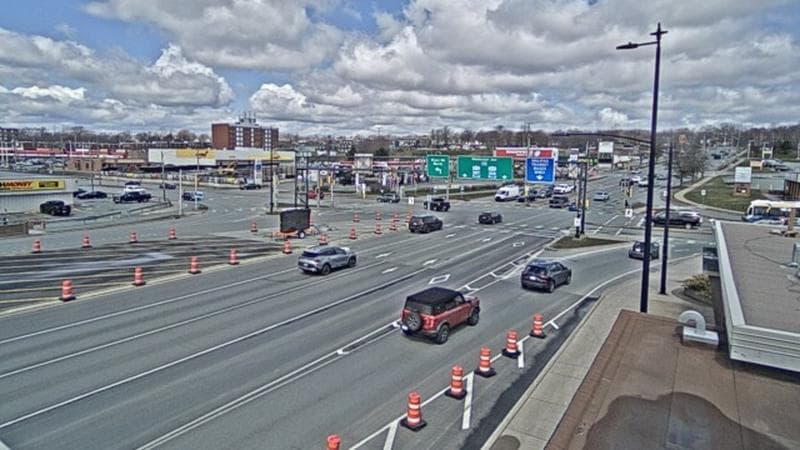 Macdonald Bridge - Halifax bound