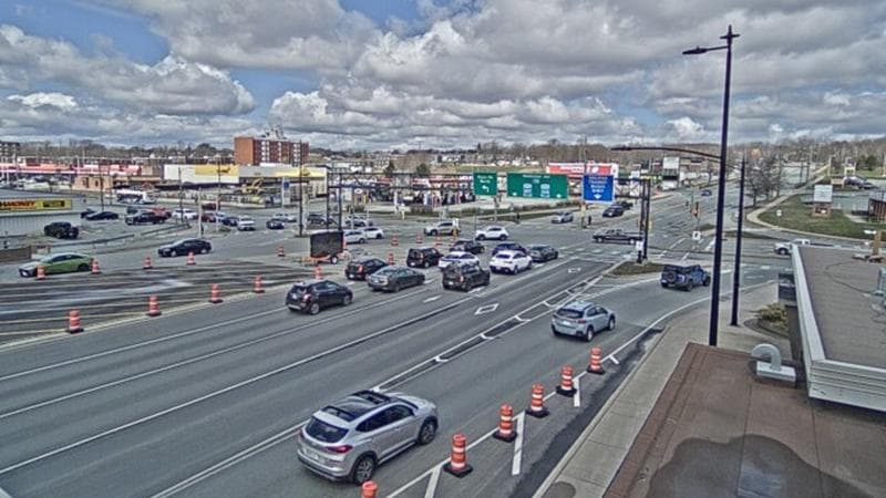 Macdonald Bridge - Halifax bound