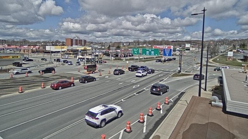 Macdonald Bridge - Halifax bound