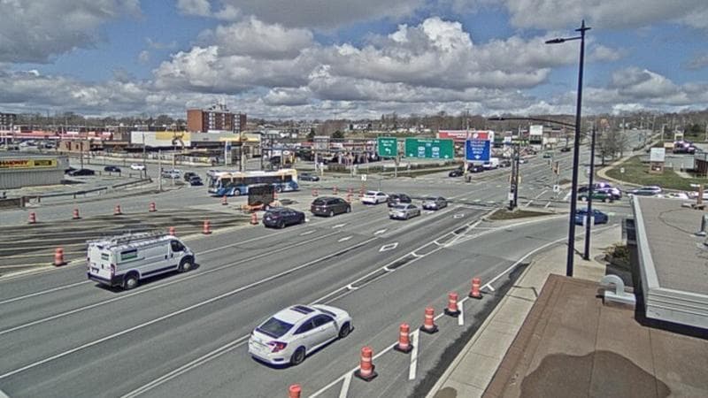 Macdonald Bridge - Halifax bound