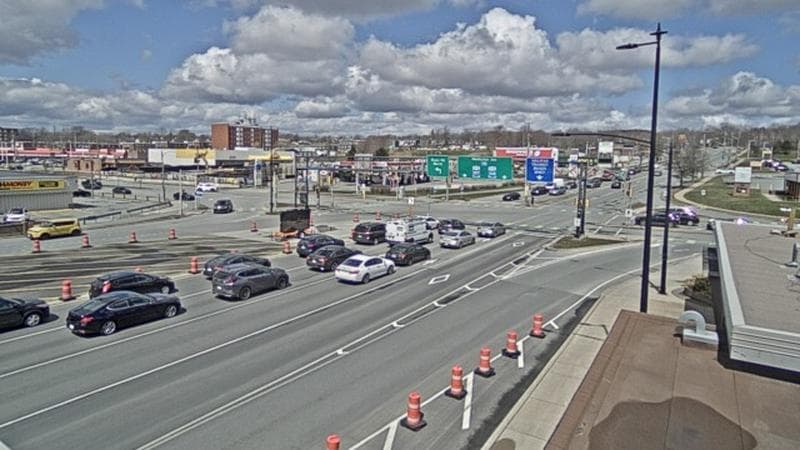 Macdonald Bridge - Halifax bound