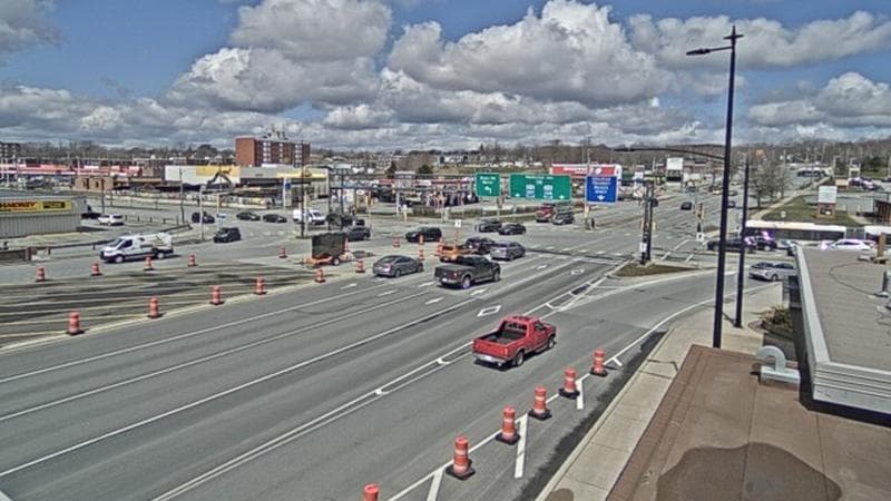 Macdonald Bridge - Halifax bound