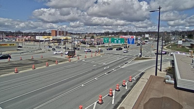 Macdonald Bridge - Halifax bound