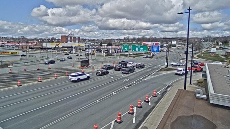 Macdonald Bridge - Halifax bound
