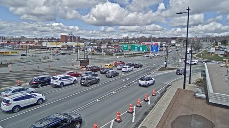 Macdonald Bridge - Halifax bound