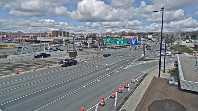 Macdonald Bridge - Halifax bound