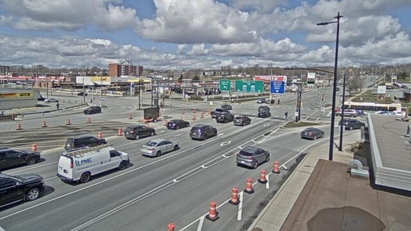 Macdonald Bridge - Halifax bound