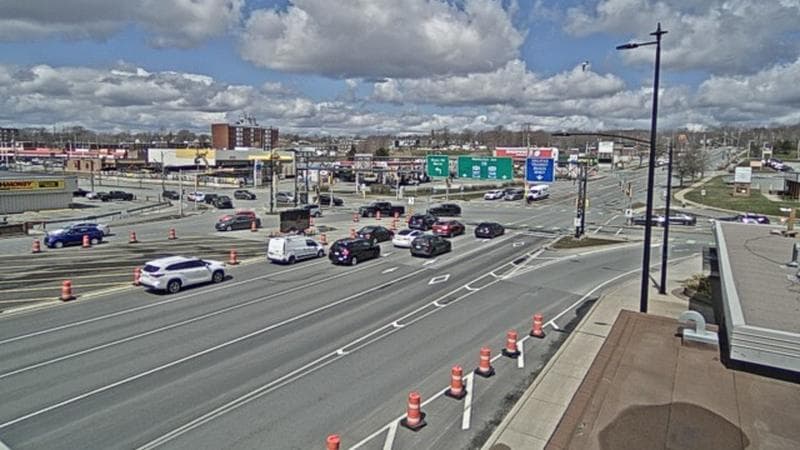 Macdonald Bridge - Halifax bound