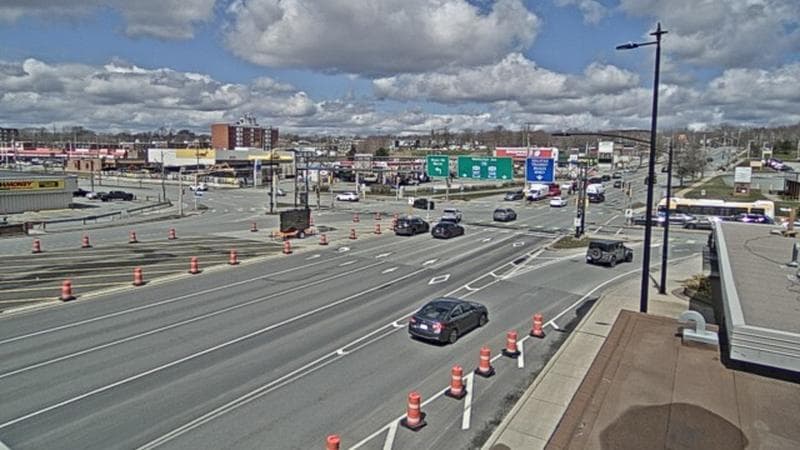 Macdonald Bridge - Halifax bound