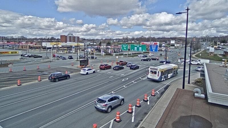 Macdonald Bridge - Halifax bound