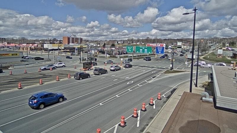 Macdonald Bridge - Halifax bound