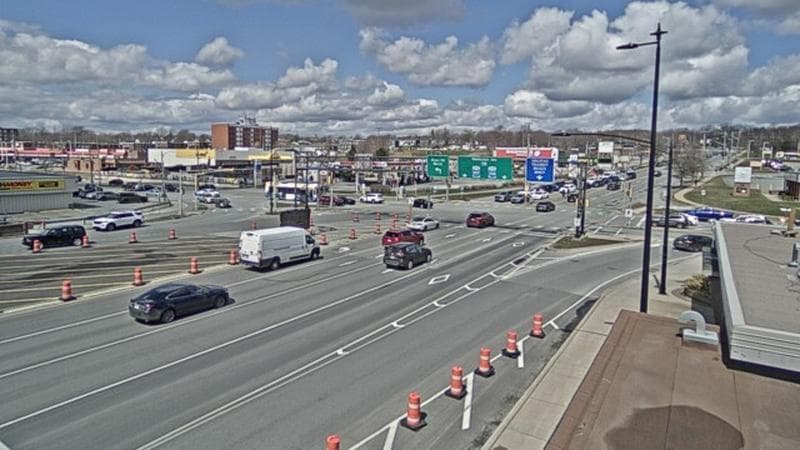Macdonald Bridge - Halifax bound