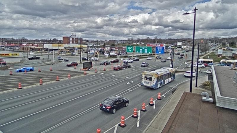 Macdonald Bridge - Halifax bound