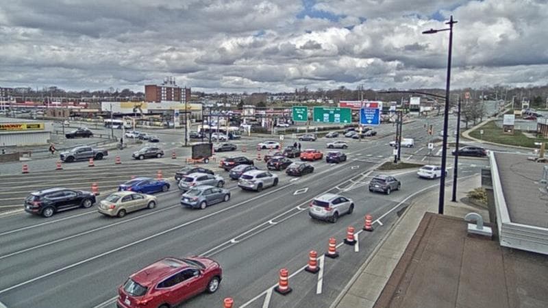Macdonald Bridge - Halifax bound