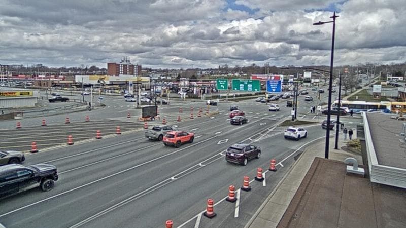 Macdonald Bridge - Halifax bound