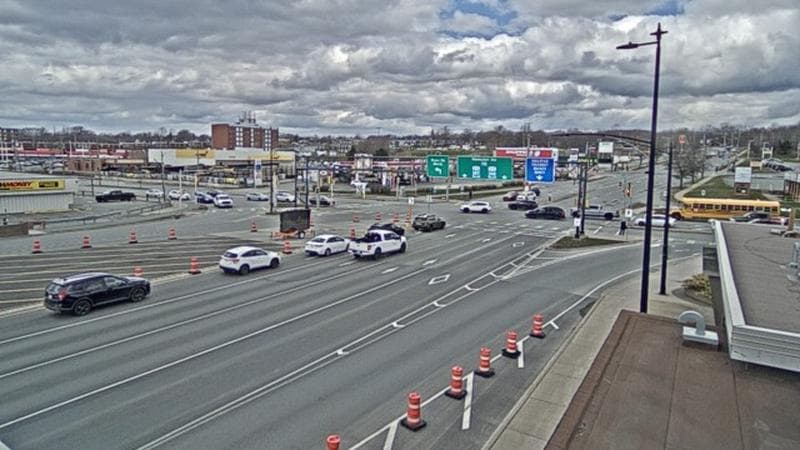 Macdonald Bridge - Halifax bound