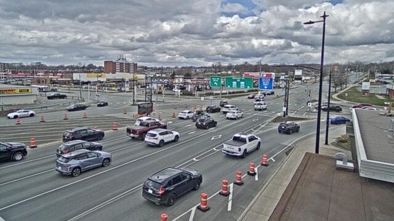 Macdonald Bridge - Halifax bound