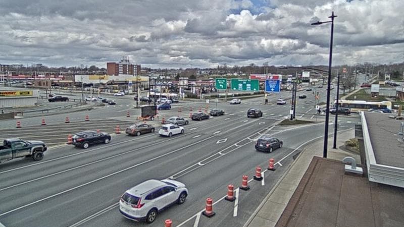 Macdonald Bridge - Halifax bound