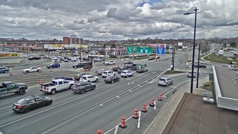 Macdonald Bridge - Halifax bound