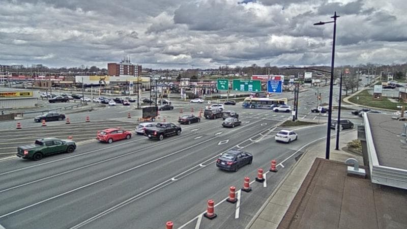Macdonald Bridge - Halifax bound