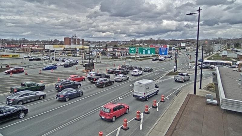 Macdonald Bridge - Halifax bound