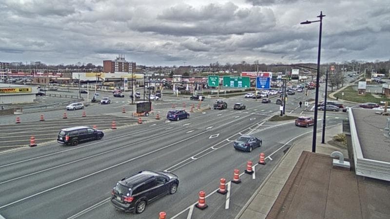 Macdonald Bridge - Halifax bound