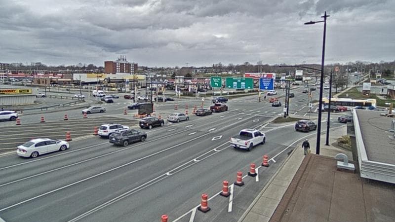 Macdonald Bridge - Halifax bound