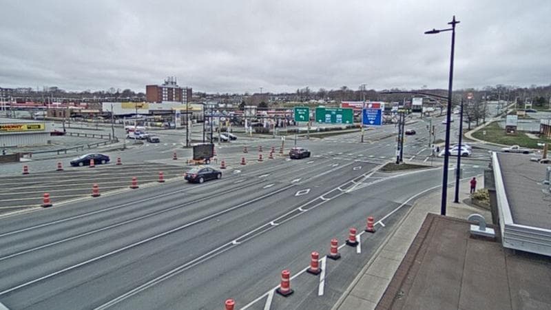 Macdonald Bridge - Halifax bound