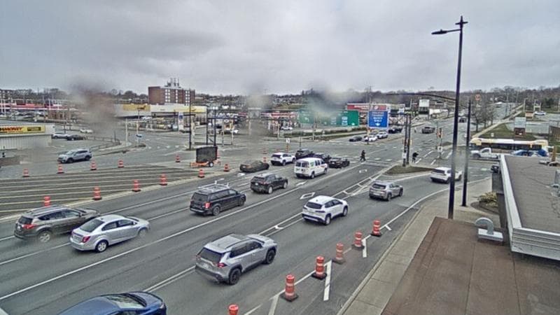 Macdonald Bridge - Halifax bound