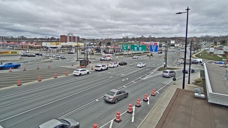 Macdonald Bridge - Halifax bound