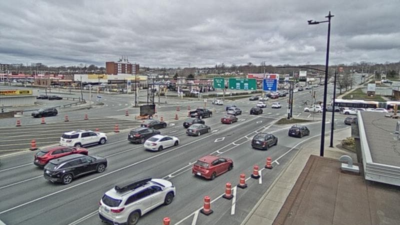 Macdonald Bridge - Halifax bound