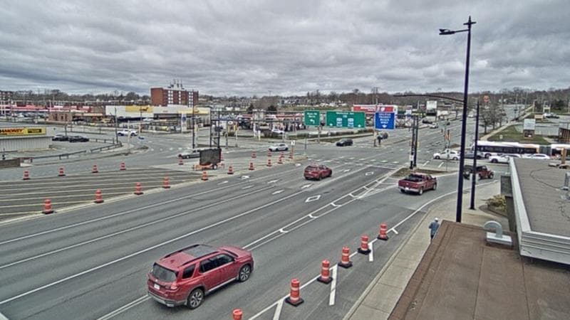 Macdonald Bridge - Halifax bound