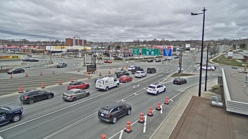 Macdonald Bridge - Halifax bound