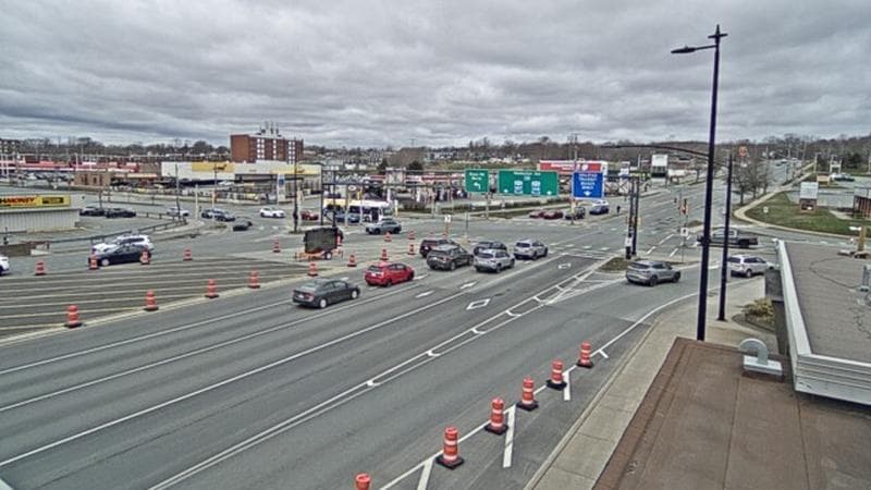 Macdonald Bridge - Halifax bound